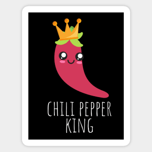 Chili Pepper King Cute Sticker